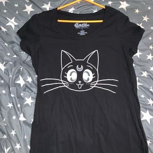 Torrid sailor moon Luna tee